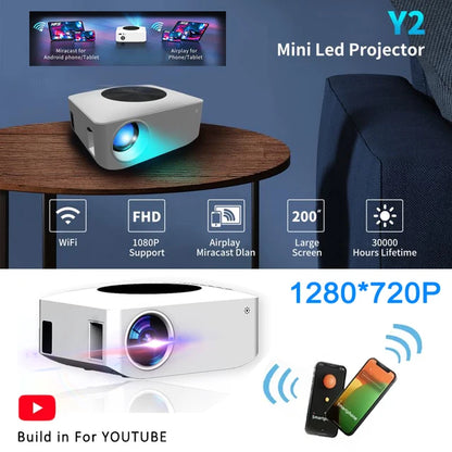 4K WIFI Wireless Projector