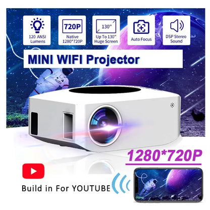 4K WIFI Wireless Projector