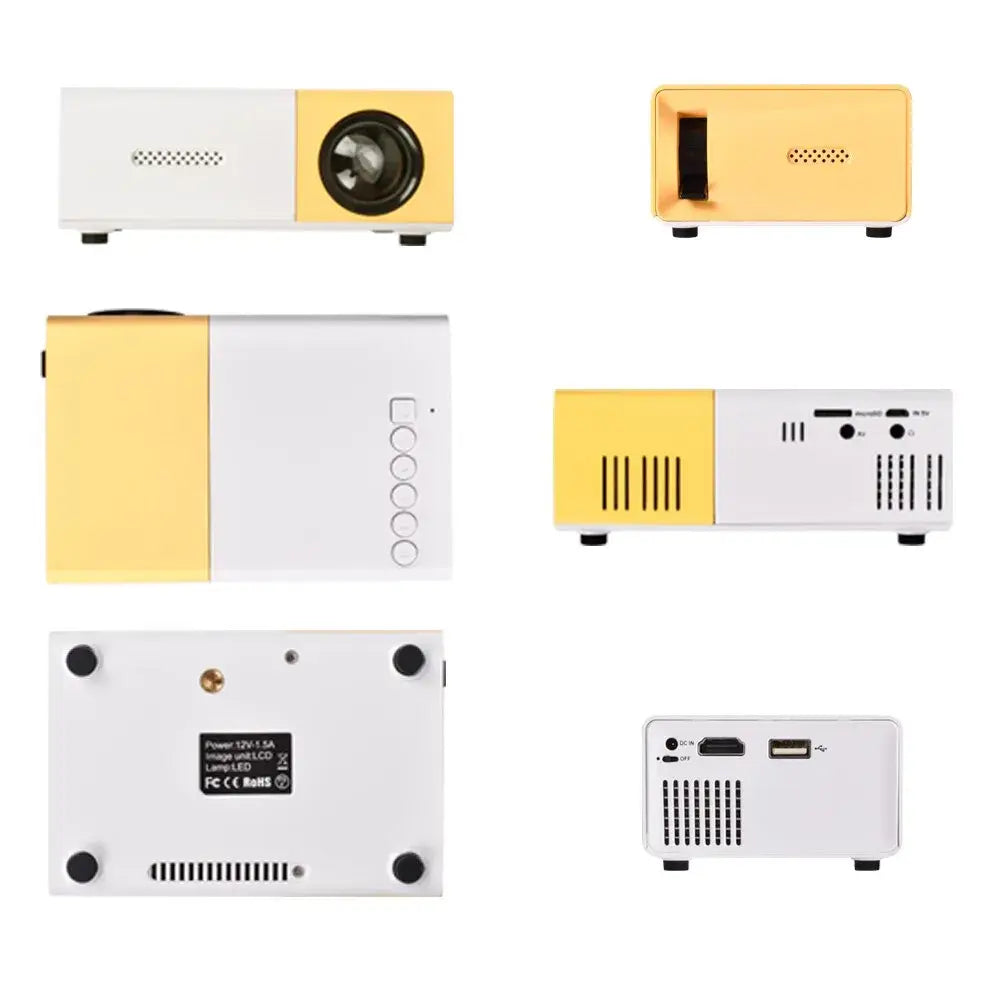 Mini LED Projector 1080p / HDMI / USB